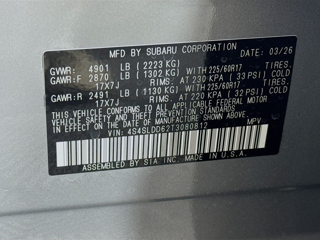 2026 Subaru FORESTER Premium