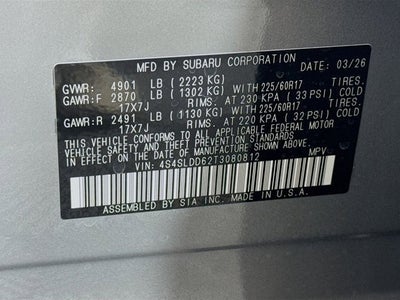 2026 Subaru FORESTER Premium