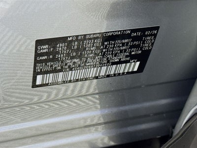 2026 Subaru FORESTER Premium