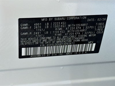 2026 Subaru FORESTER Premium