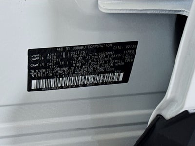 2026 Subaru FORESTER Premium