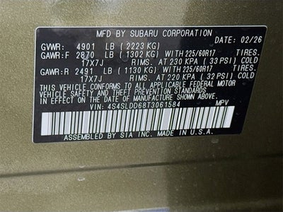 2026 Subaru FORESTER Premium