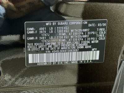 2026 Subaru FORESTER Premium