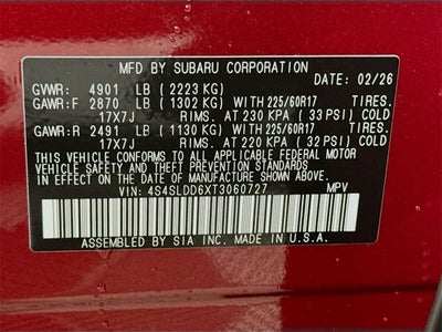 2026 Subaru FORESTER Premium