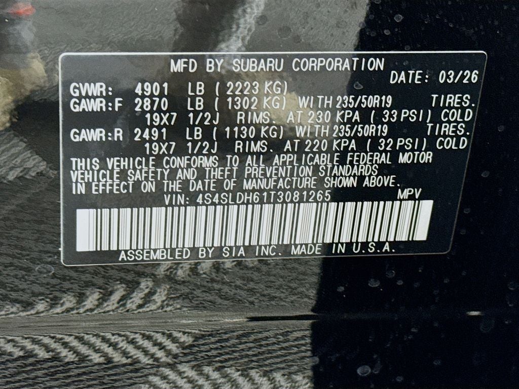 2026 Subaru FORESTER Sport Onyx Edition