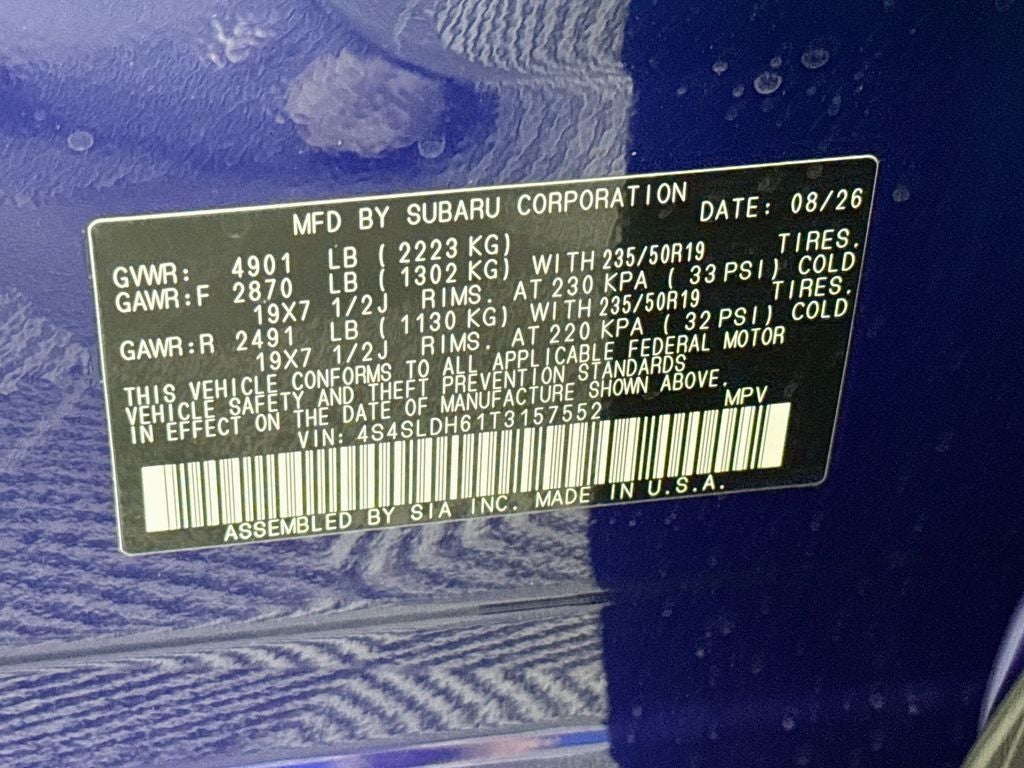 2026 Subaru FORESTER Sport Onyx Edition