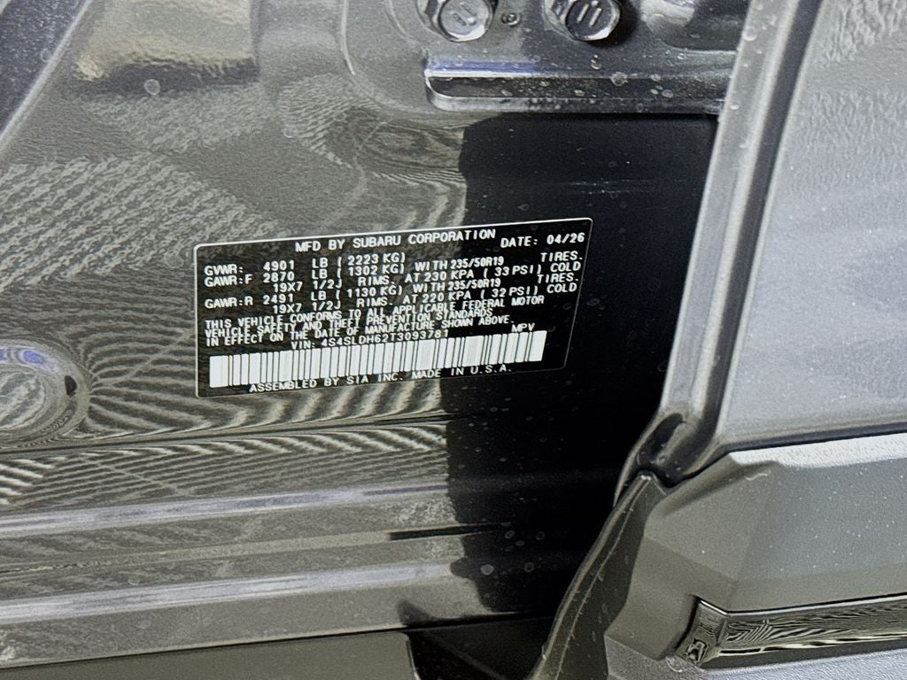 2026 Subaru FORESTER Sport Onyx Edition