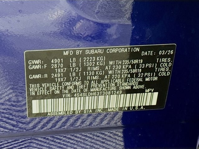 2026 Subaru FORESTER Sport Onyx Edition