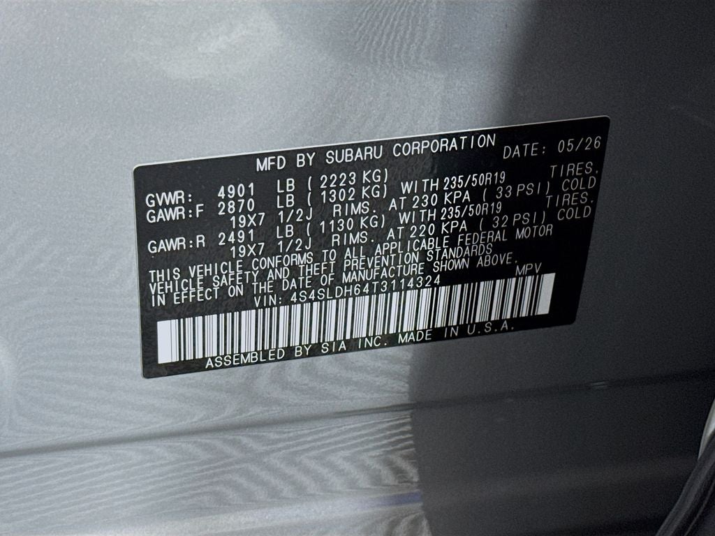 2026 Subaru FORESTER Sport Onyx Edition