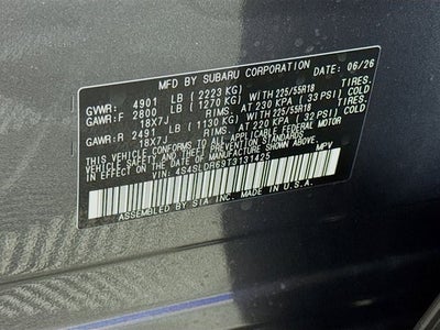 2026 Subaru FORESTER Limited