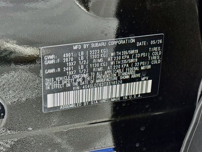 2026 Subaru FORESTER Touring