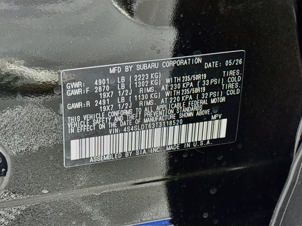 2026 Subaru FORESTER Touring