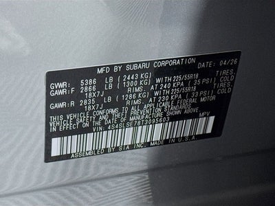 2026 Subaru FORESTER Premium Hybrid