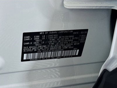 2026 Subaru FORESTER Premium Hybrid
