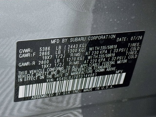 2026 Subaru FORESTER Sport Hybrid