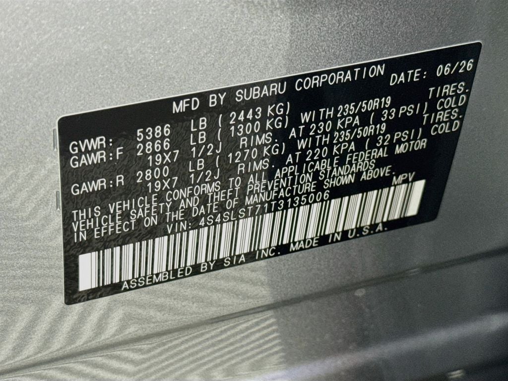 2026 Subaru FORESTER Touring Hybrid