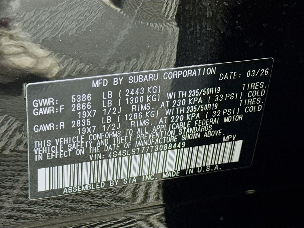 2026 Subaru FORESTER Touring Hybrid