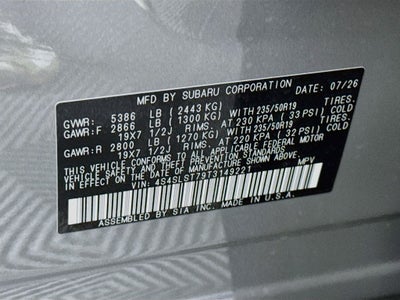 2026 Subaru FORESTER Touring Hybrid