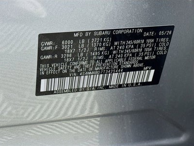 2026 Subaru ASCENT Premium 7-Passenger