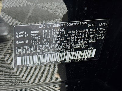 2026 Subaru ASCENT Premium 7-Passenger