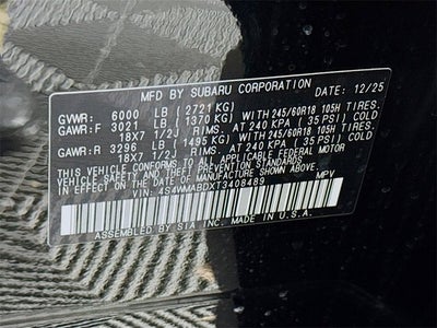 2026 Subaru ASCENT Premium 7-Passenger