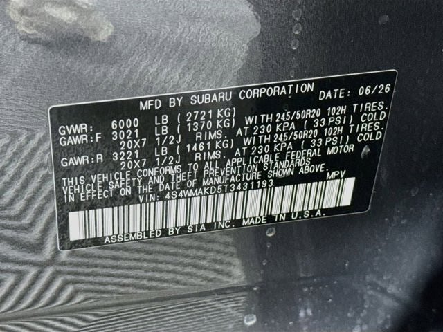 2026 Subaru ASCENT Touring 7-Passenger