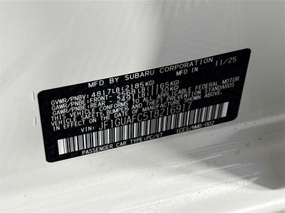 2026 Subaru IMPREZA Sport