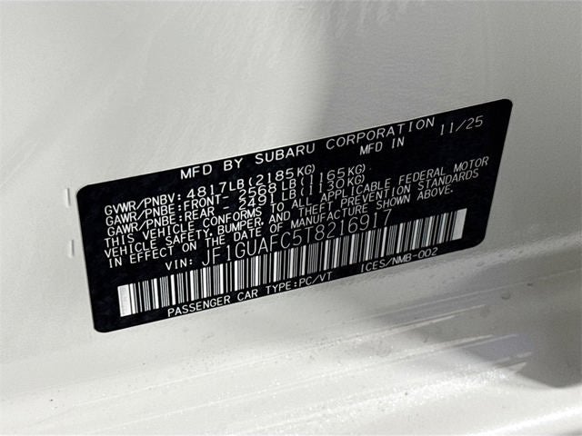 2026 Subaru IMPREZA Sport