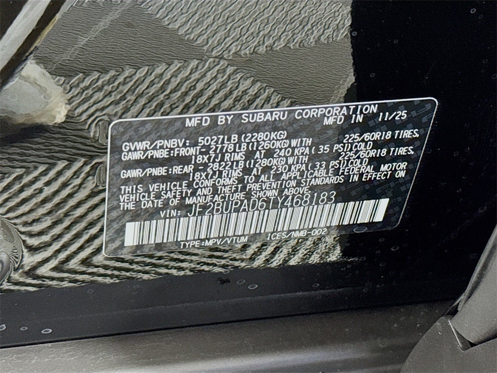 2026 Subaru OUTBACK Premium