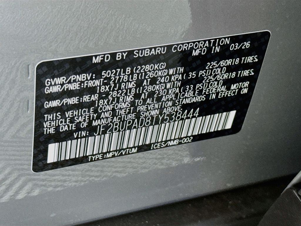 2026 Subaru OUTBACK Premium