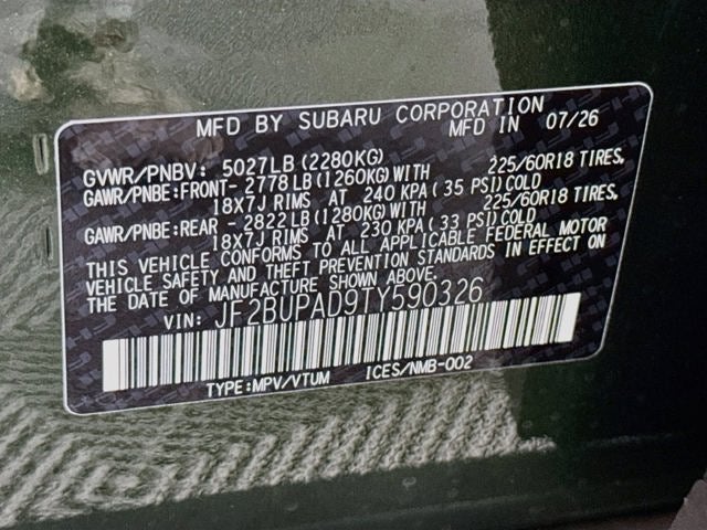 2026 Subaru OUTBACK Premium