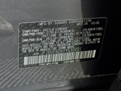 2026 Subaru OUTBACK Premium