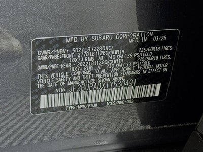 2026 Subaru OUTBACK Premium