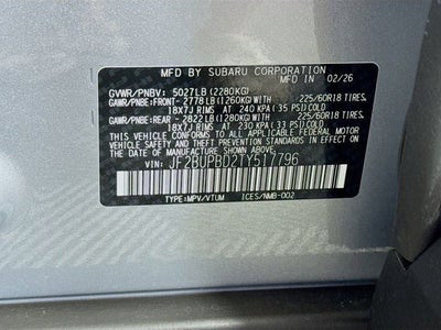 2026 Subaru OUTBACK Premium