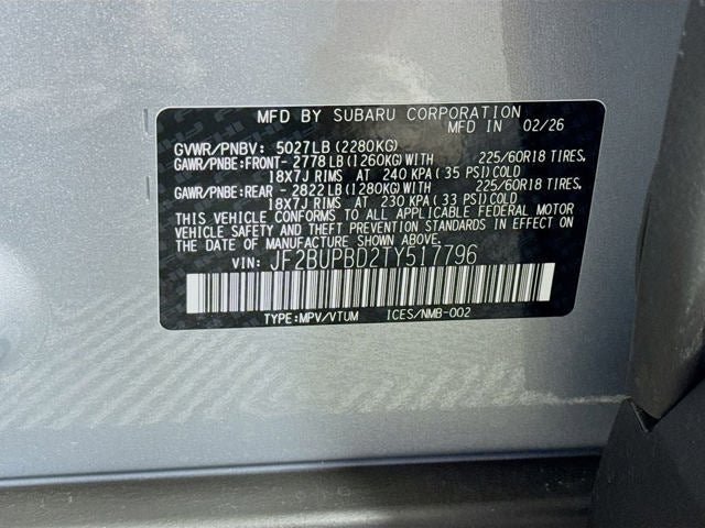 2026 Subaru OUTBACK Premium