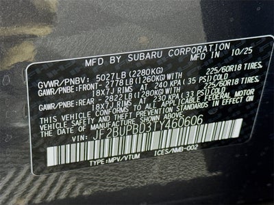 2026 Subaru OUTBACK Premium