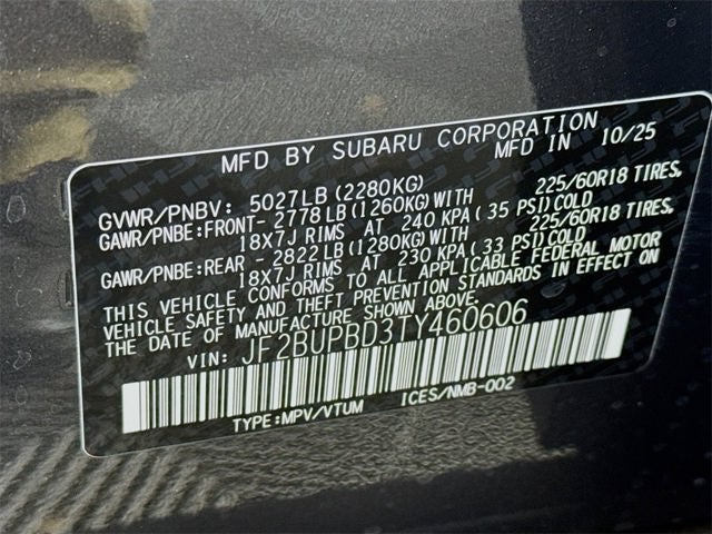 2026 Subaru OUTBACK Premium