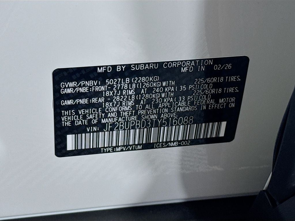 2026 Subaru OUTBACK Premium