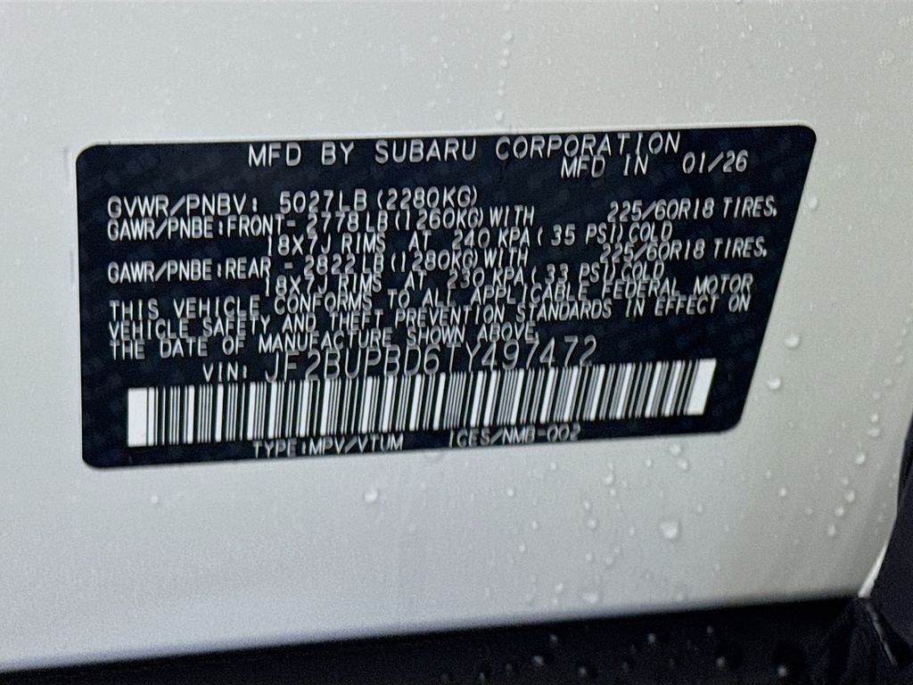 2026 Subaru OUTBACK Premium