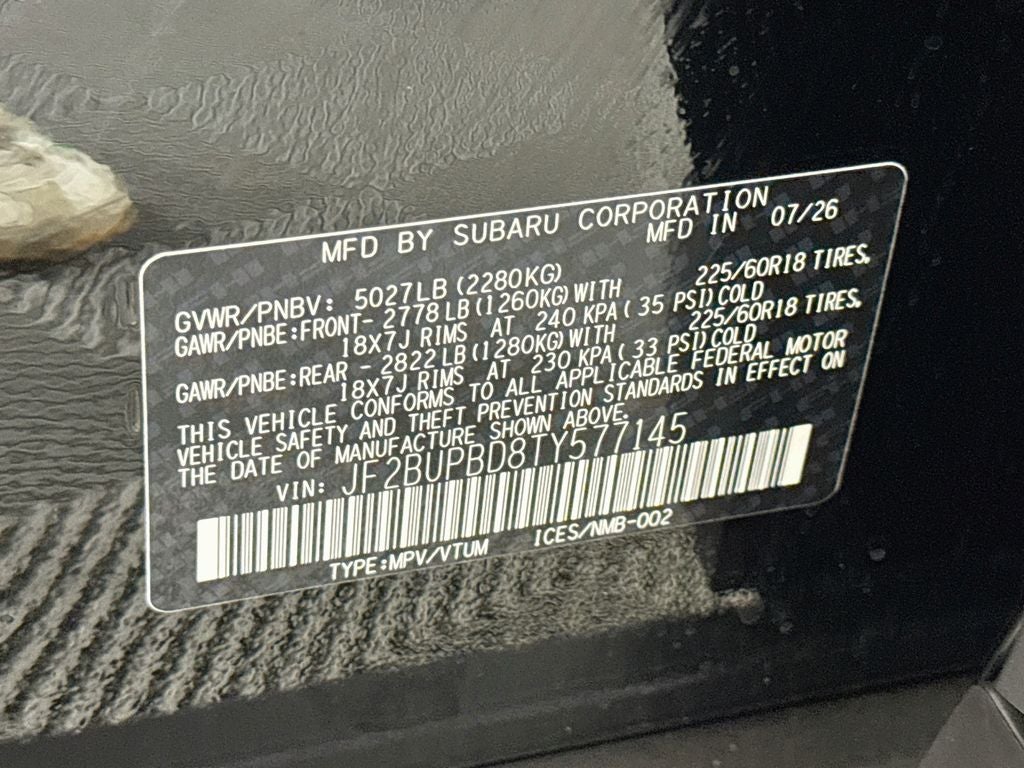 2026 Subaru OUTBACK Premium