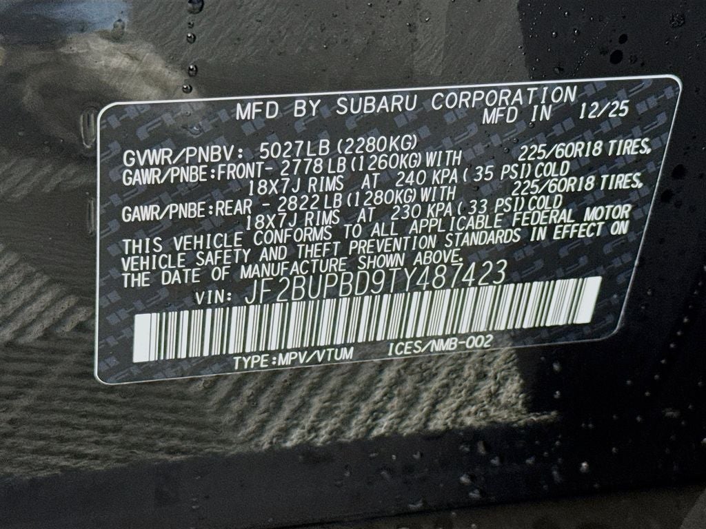 2026 Subaru OUTBACK Premium