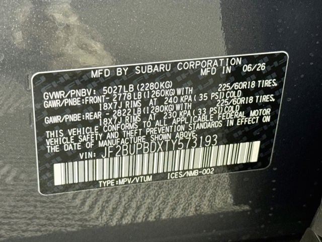 2026 Subaru OUTBACK Premium
