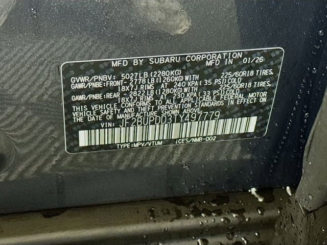 2026 Subaru OUTBACK Limited