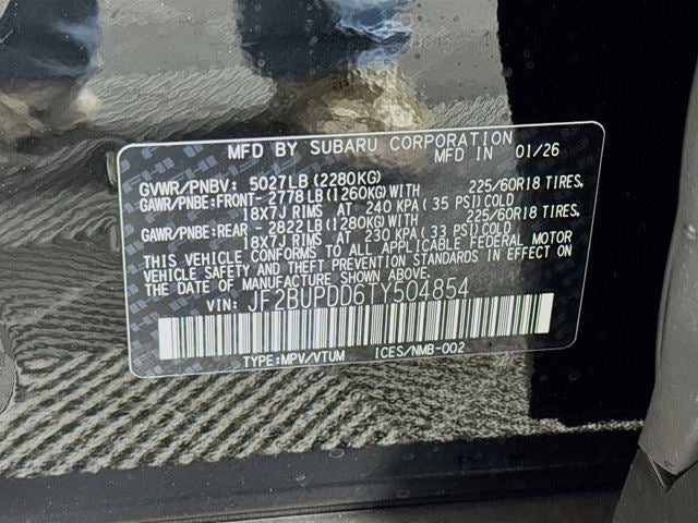 2026 Subaru OUTBACK Limited