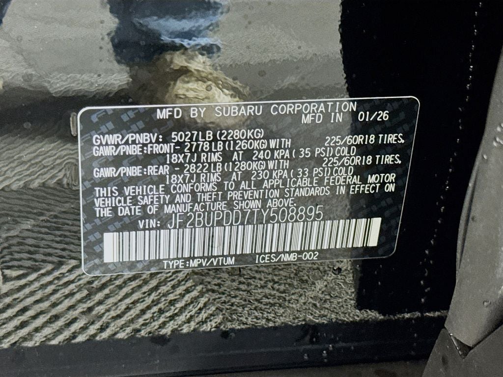 2026 Subaru OUTBACK Limited