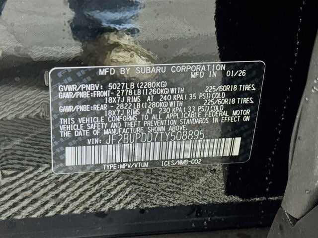 2026 Subaru OUTBACK Limited