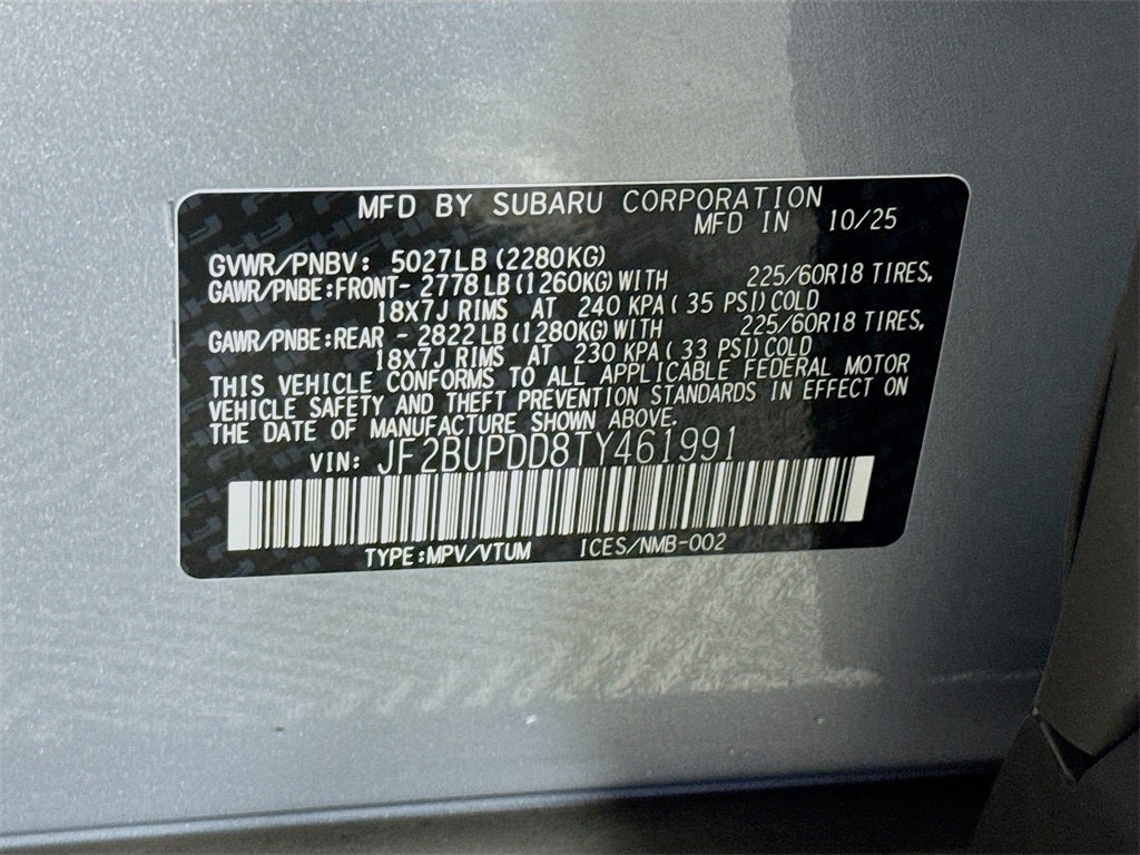 2026 Subaru OUTBACK Limited