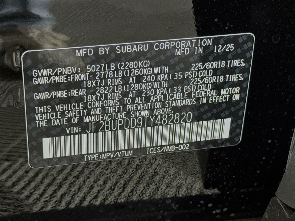 2026 Subaru OUTBACK Limited