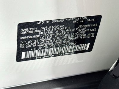 2026 Subaru OUTBACK Limited