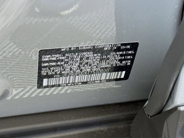 2026 Subaru OUTBACK Limited